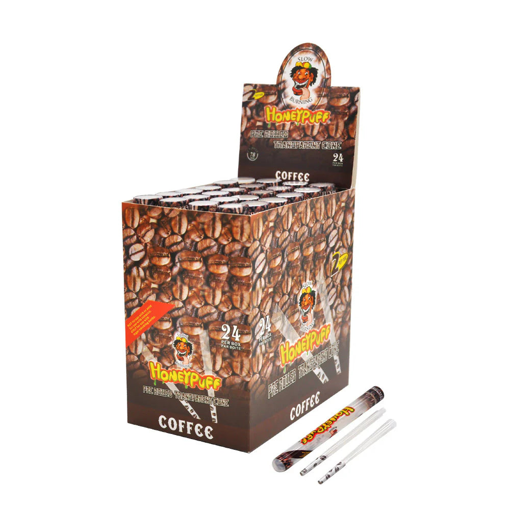 HONEYPUFF Chocolate Flavor Pre Rolled Cones - 24 Ct