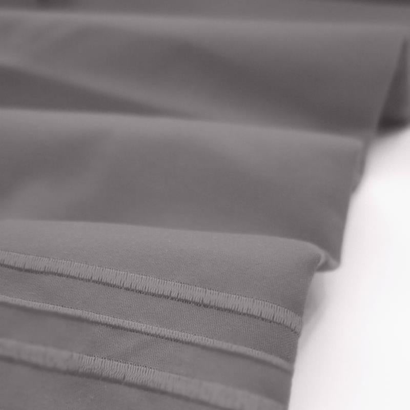 Imperial Home Solid 4-Piece Sheet Set - Grey