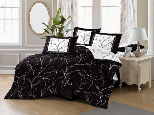 Printed 3 Piece Bed Quilt/ Bedspread/ Coverlet