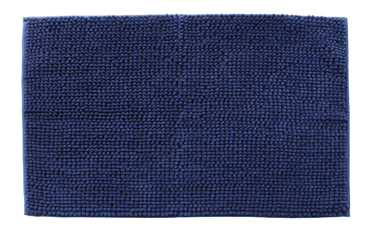 Chenille Microfiber Floor/Bathroom Mat - Navy