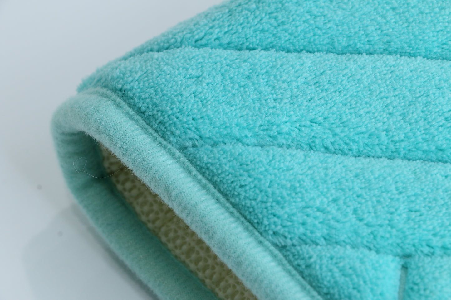 2PC Memory Foam Bath Mat Set - Aqua