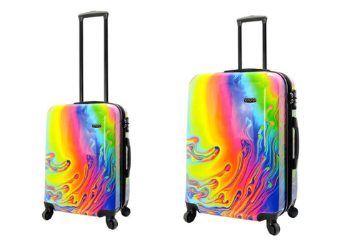 Mia Viaggi Printed Hardcase 2PC Luggage Set - Riflex