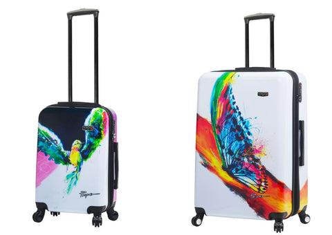 Mia Viaggi Printed Hardcase 2PC Luggage Set - Natura